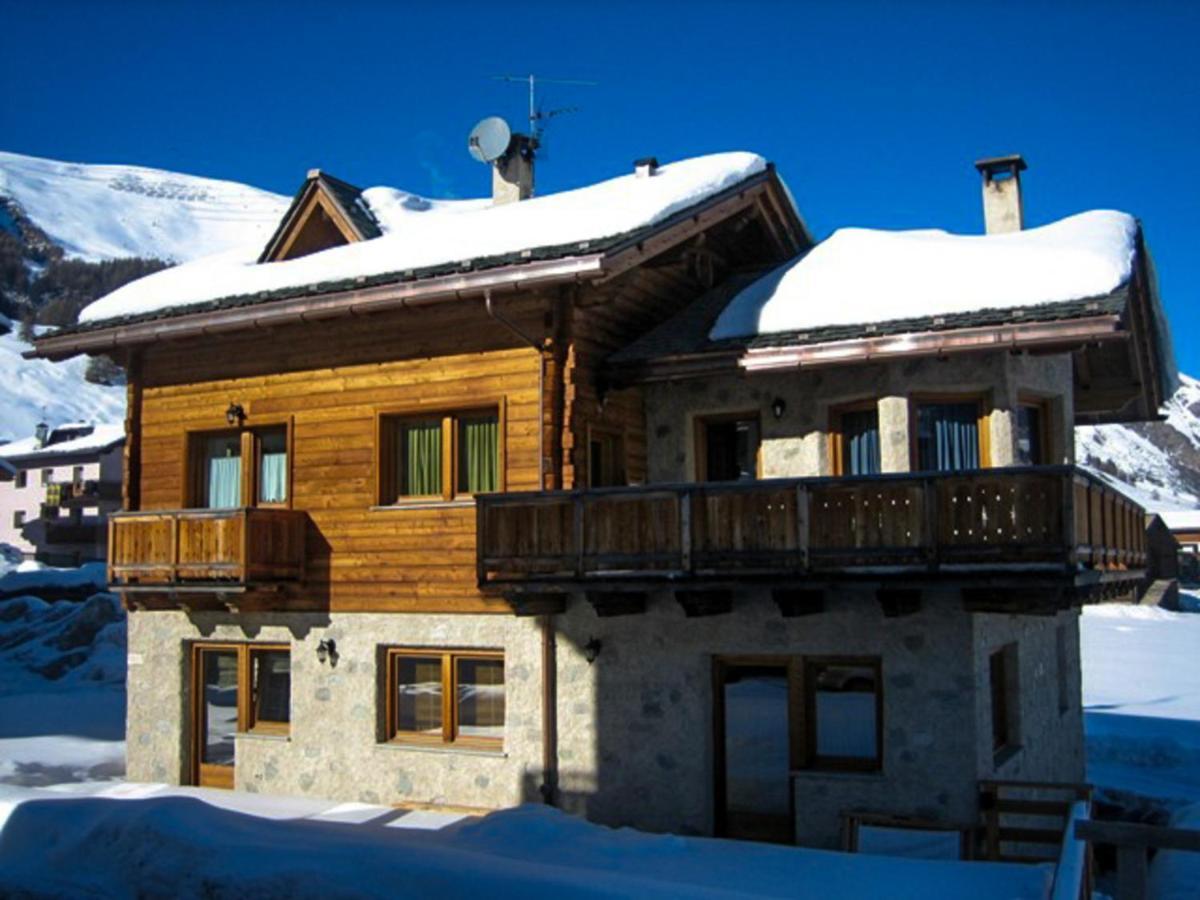 Ferienwohnung Castagne Baitel Li Pigna Livigno Exterior foto