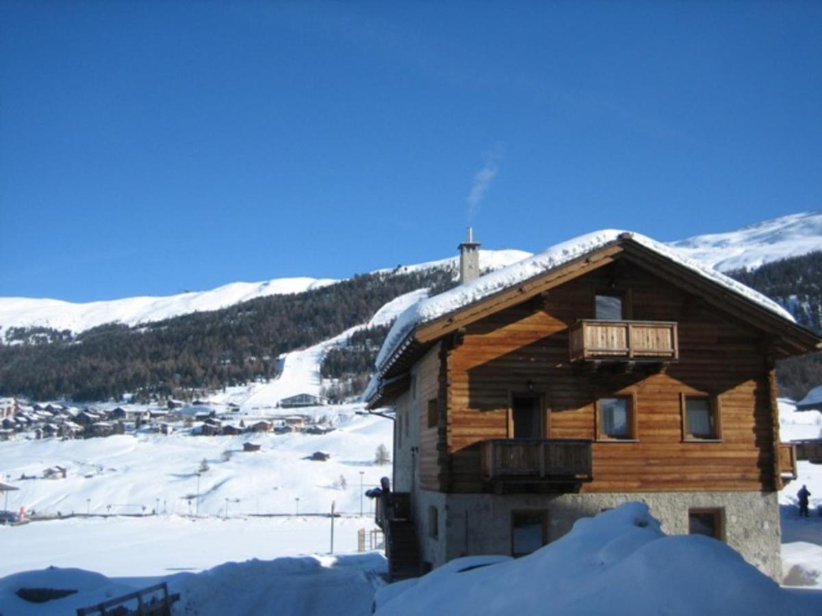 Ferienwohnung Castagne Baitel Li Pigna Livigno Exterior foto