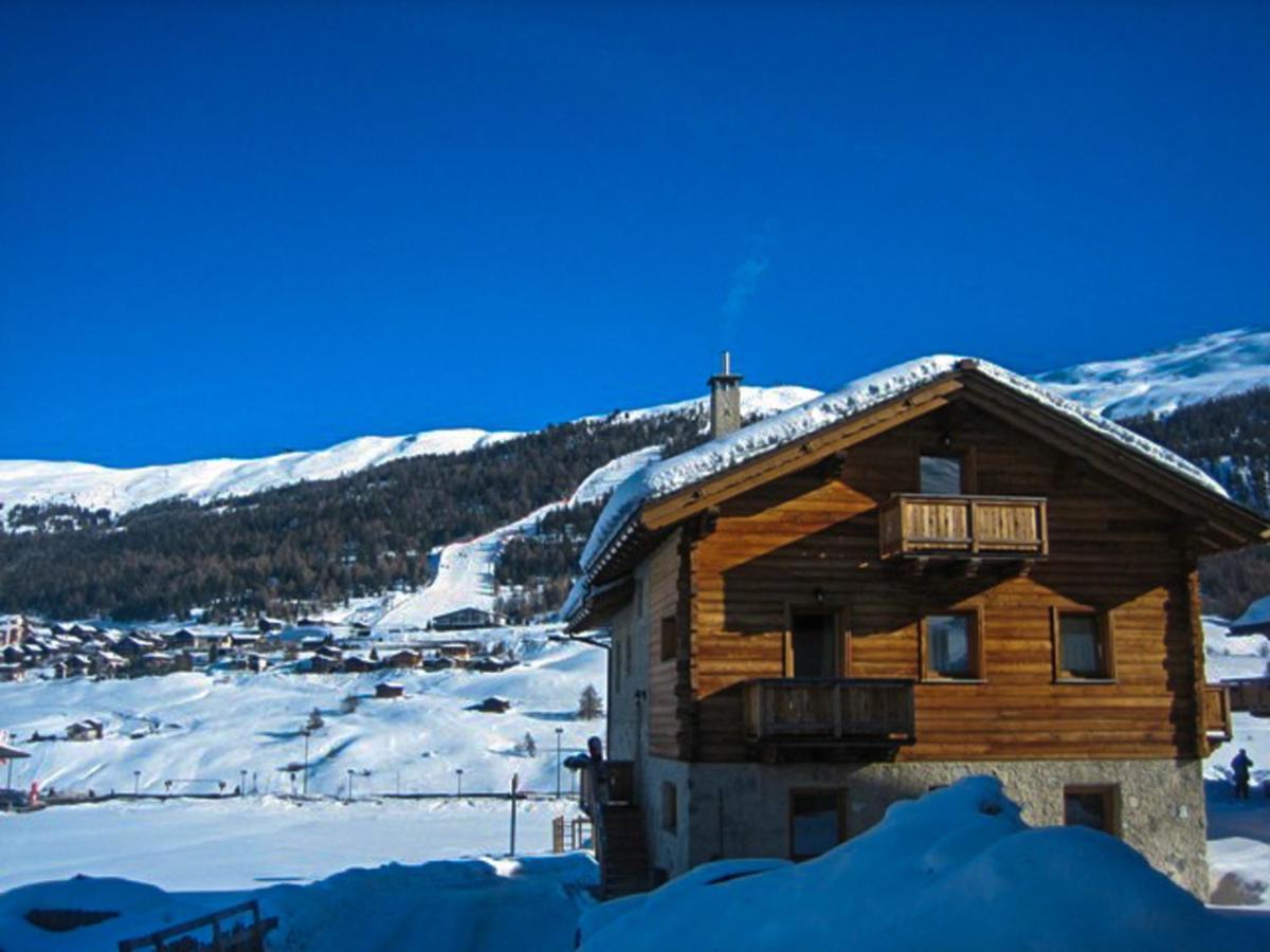 Ferienwohnung Castagne Baitel Li Pigna Livigno Exterior foto