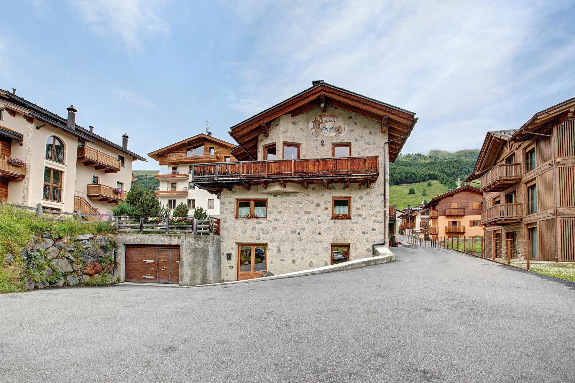 Ferienwohnung Castagne Baitel Li Pigna Livigno Exterior foto