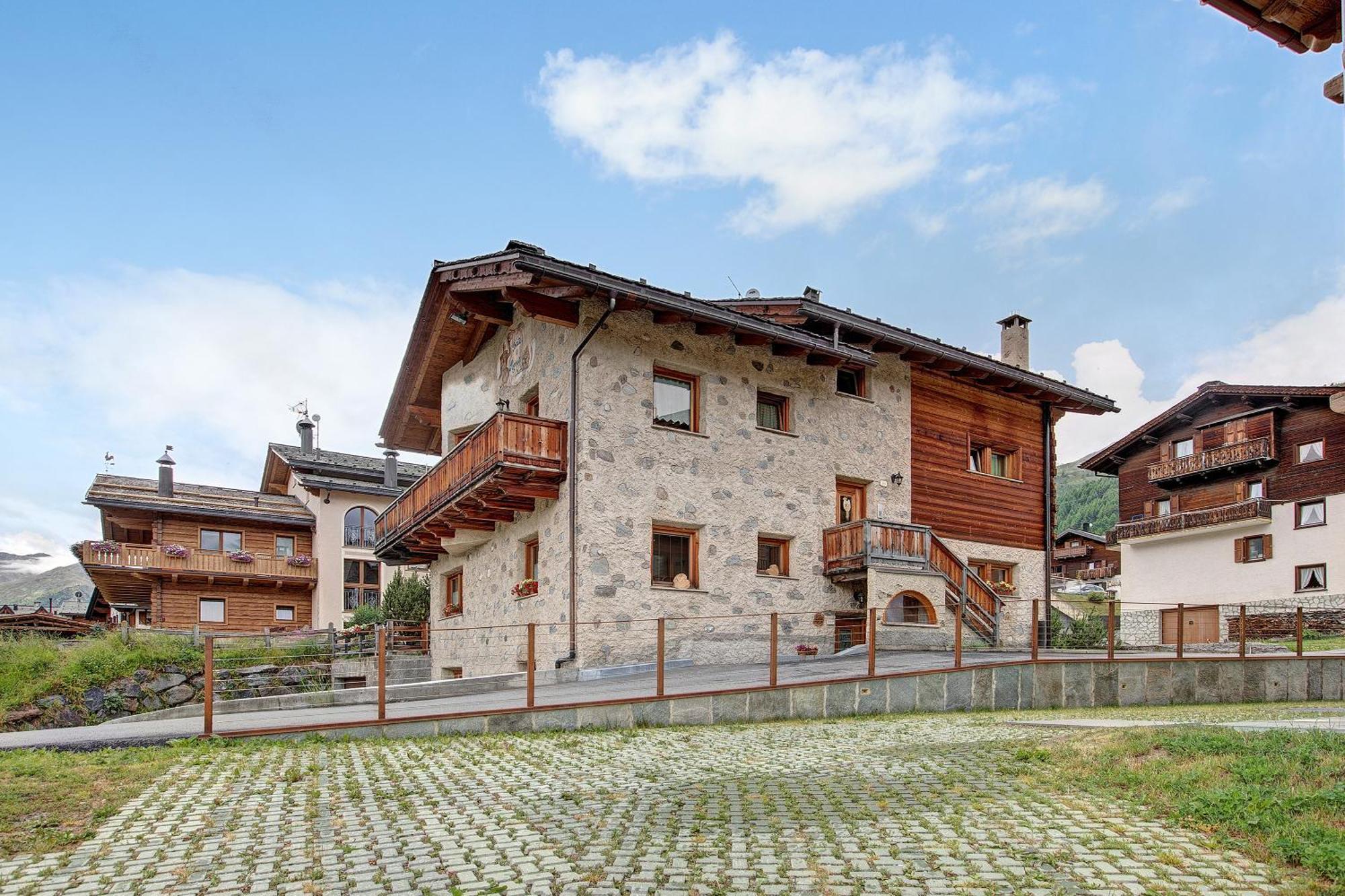 Ferienwohnung Castagne Baitel Li Pigna Livigno Exterior foto